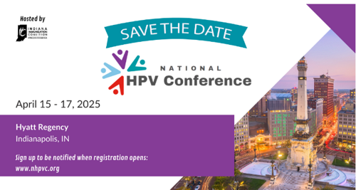 graphic for National HPV Conference