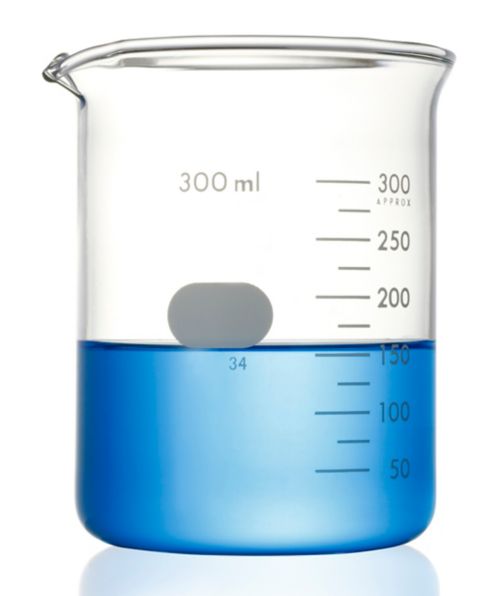 Use clear cups with measurements to measure the amount of liquid quickly and accurately.