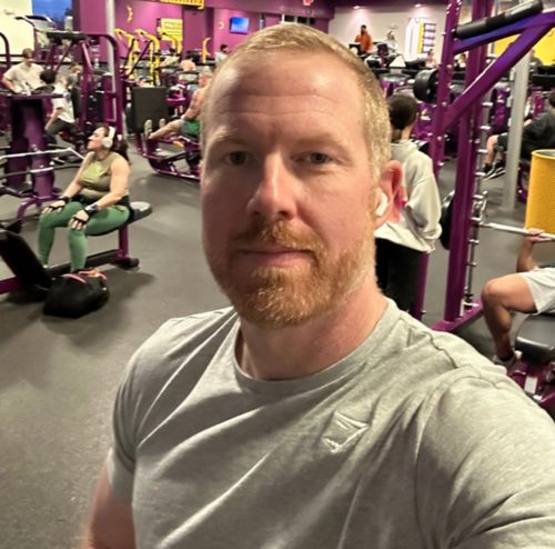 Joshua Parker at the gym