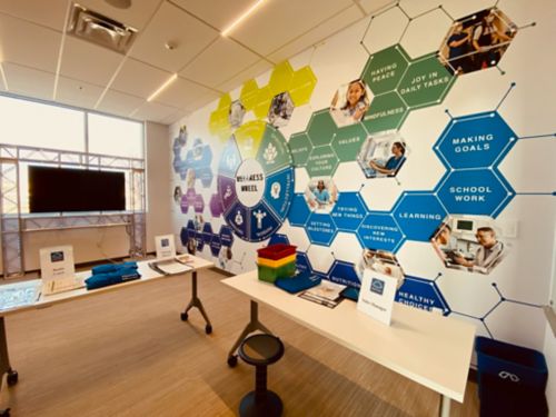 Image of wall at Junior Achievement