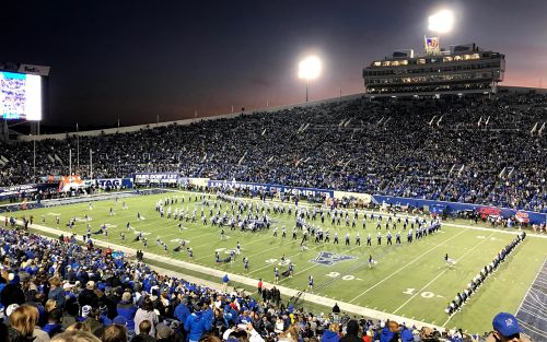 Simmons Bank Liberty Stadium during a football game