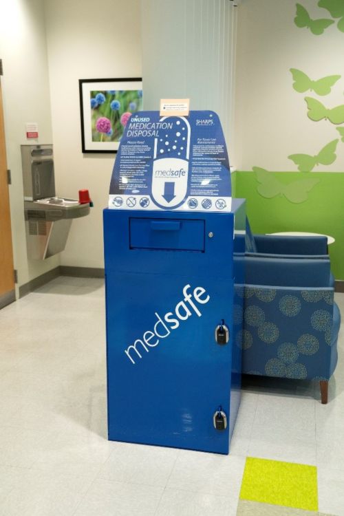 Medsafe disposal box