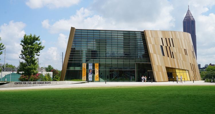 Photo of exterior of the National Center for Civil and Human Rights