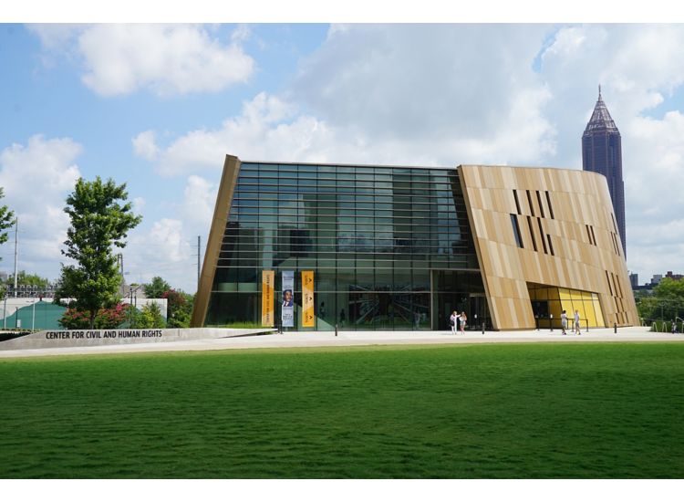 Photo of exterior of the National Center for Civil and Human Rights