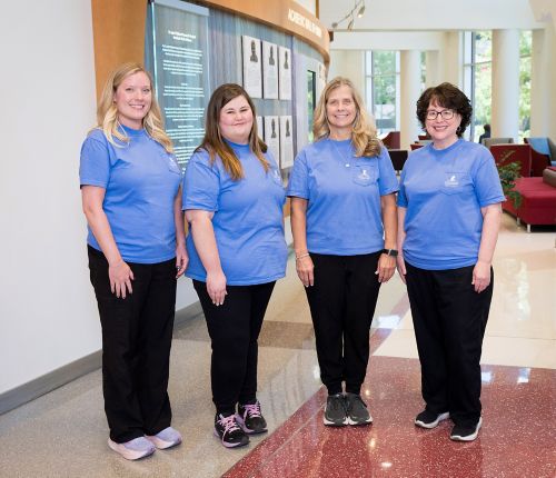 Four women who are nurse navigators