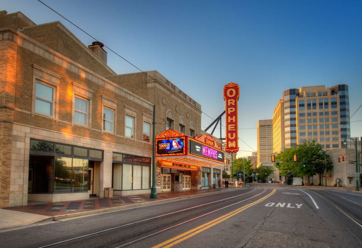 Orpheum Theater in Memphis