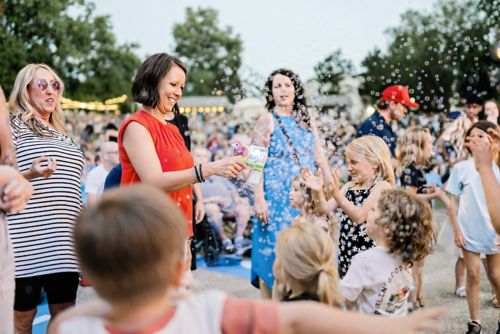 Families at Overton Shell