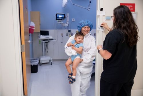 A equipe de atendimento irá ajudá-lo a se preparar para a cirurgia.