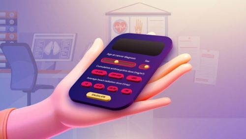 illustration of calculator