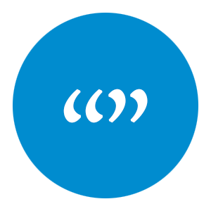 quotation mark icon