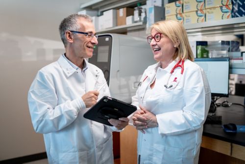 Octavio Ramilo and Asuncion Mejias