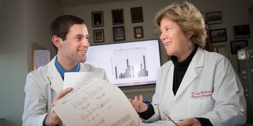 Photo of Mary Relling, PharmD, and Seth Karol, MD