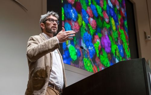 Clifford Brangwynne, PhD, Princeton University, discussing biomolecular condensates
