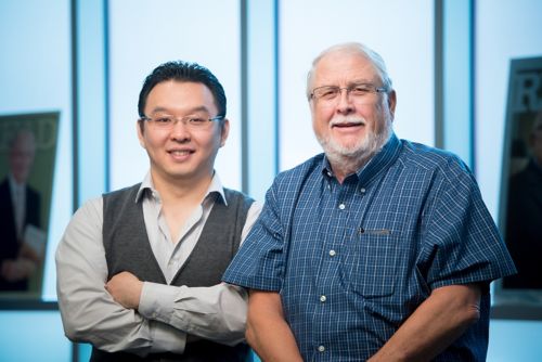 Portrait of Charles Rock, PhD, and Jiangwei Yao, PhD,