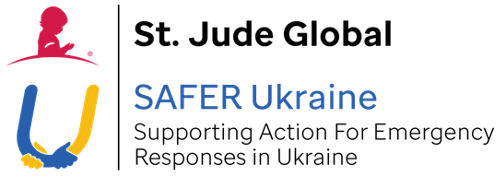logo for SAFER Ukraine initiative