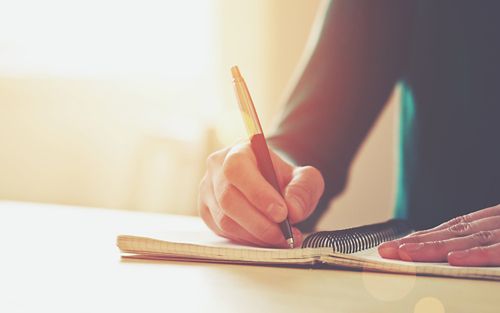 Writing down your thoughts and feelings – whether on paper, computer, or other device – may help you process and deal with them.