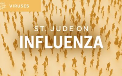 St. Jude on influenza illustration