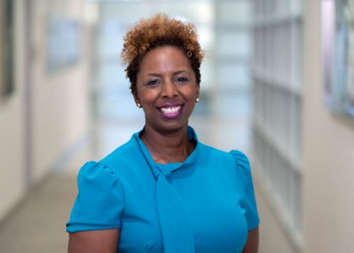 Andrea Stubbs points to finding her niche while working to address youth HIV acquisition and transmission, and plans to use those same skills to increase HPV vaccinations.