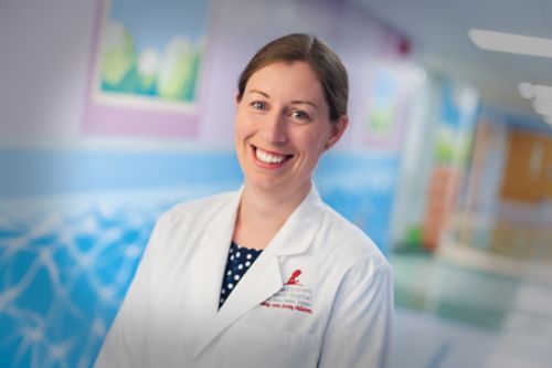 Aimee Talleur in clinical setting