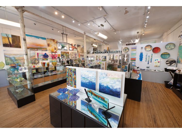 image of art gallery/shop