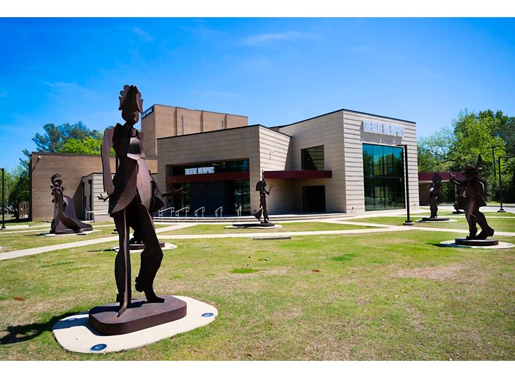 Front of Theatre Memphis building.