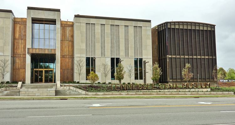Image of exterior of the Tennessee State Museum
