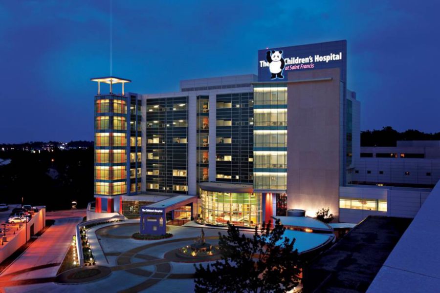 Exterior building of Tulsa Affiliate Clinic at Children's Hospital at Saint Francis