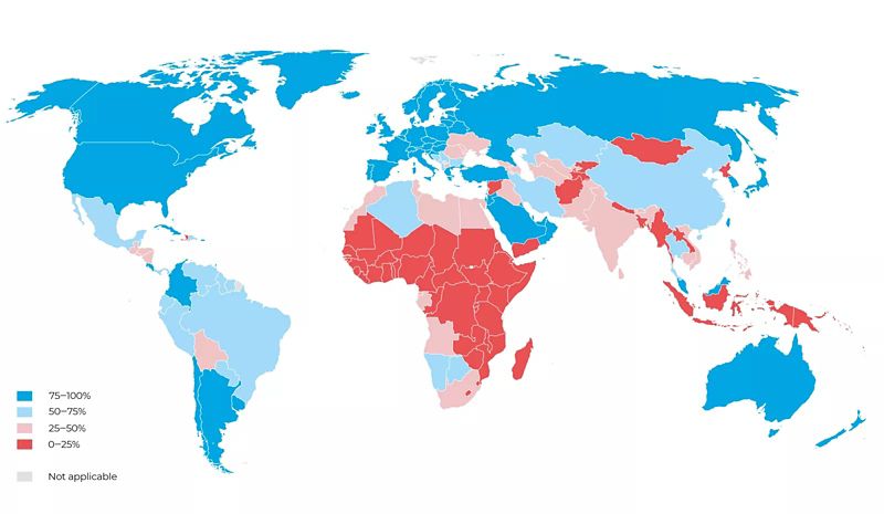World burden map. 