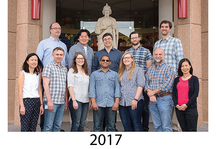 2017 photo of Zakharenko lab members