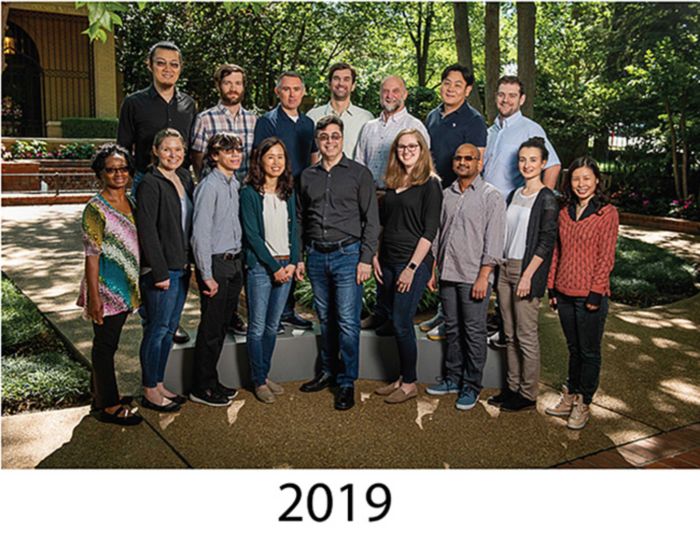 2019 photo of Zakharenko lab members