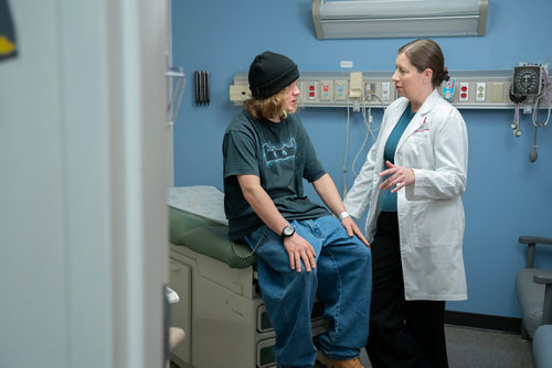 Phineas and Dr. Aimee Talleur