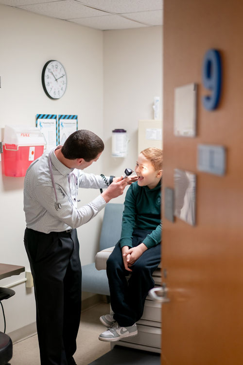 Seth Karol and patient