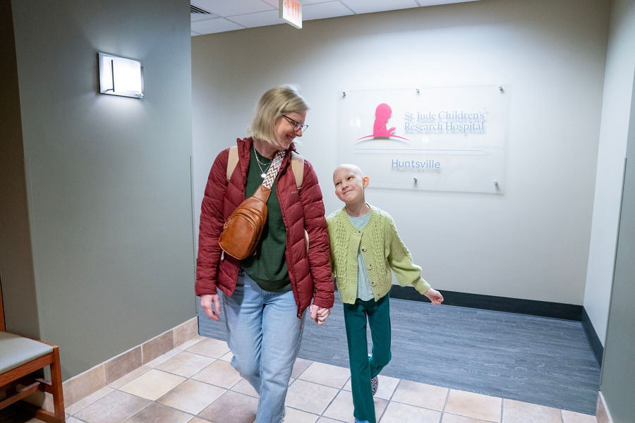 A mother and child patient