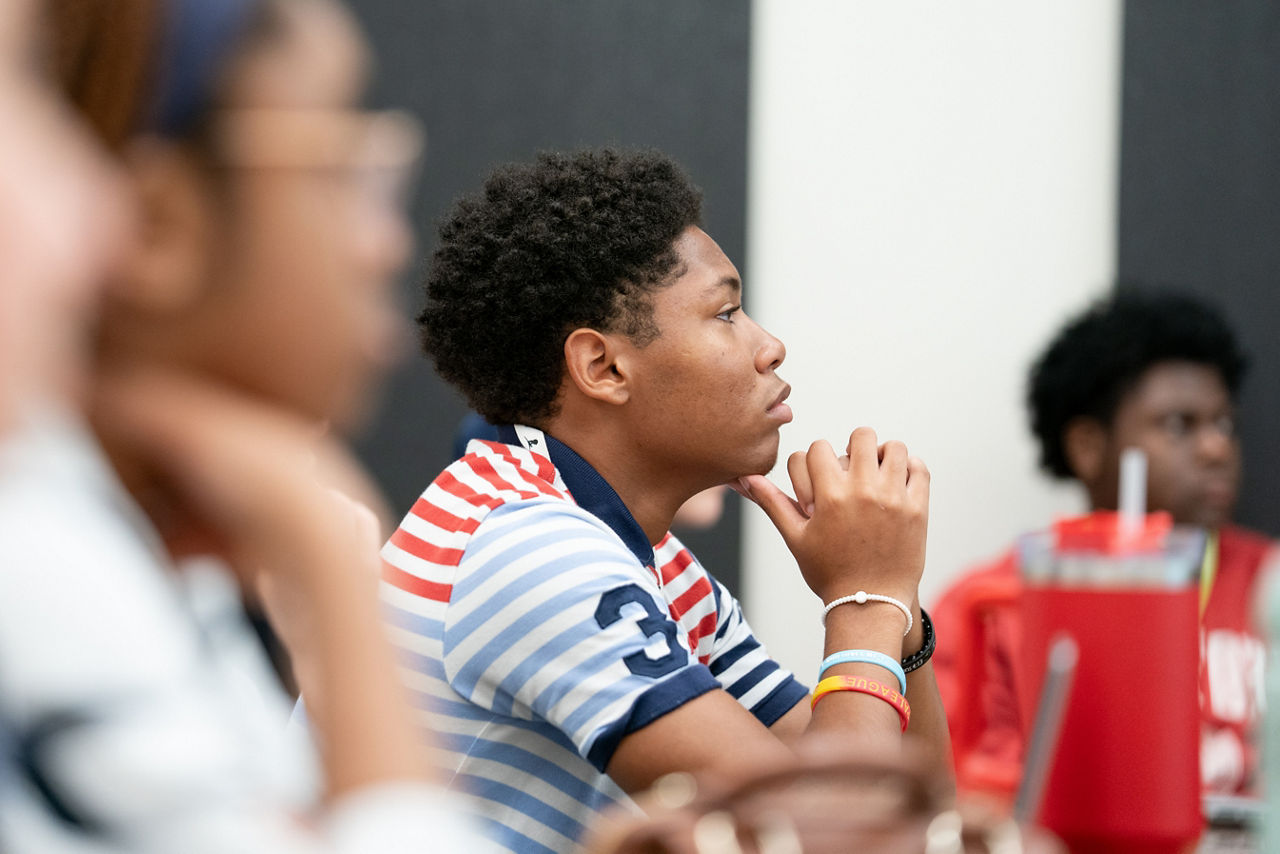 Students in High School Summer Research Immersion Program
