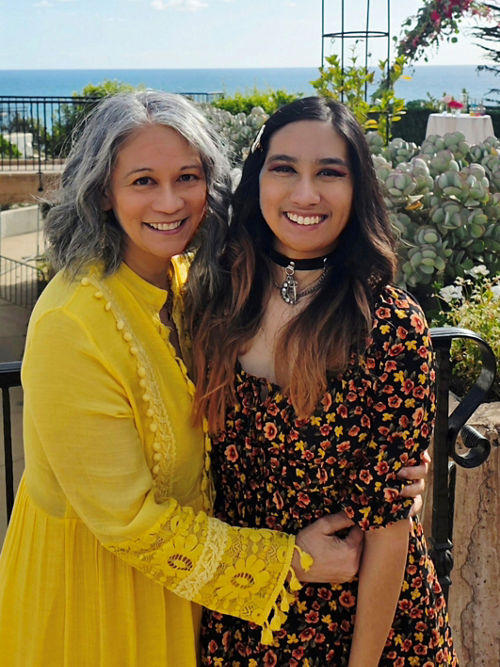 Arlene Simpson and her daughter