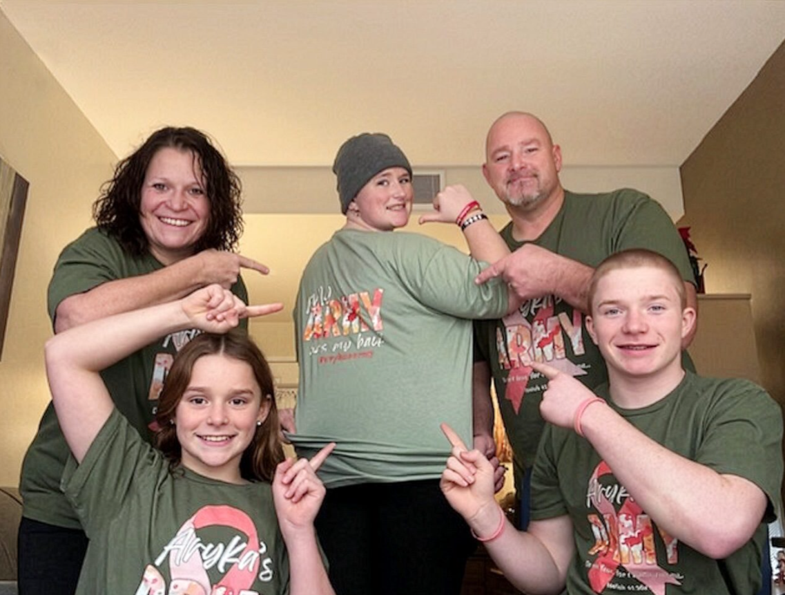 Aryka and her family