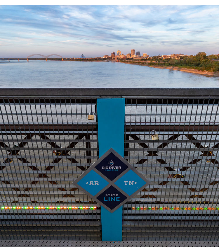 photo of sign on Big River Crossing