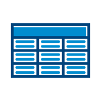 Data tables icon