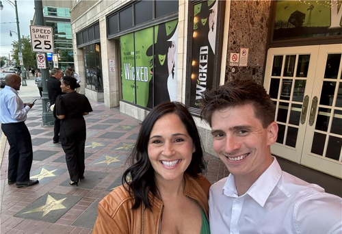 Jesse Hearn and his wife