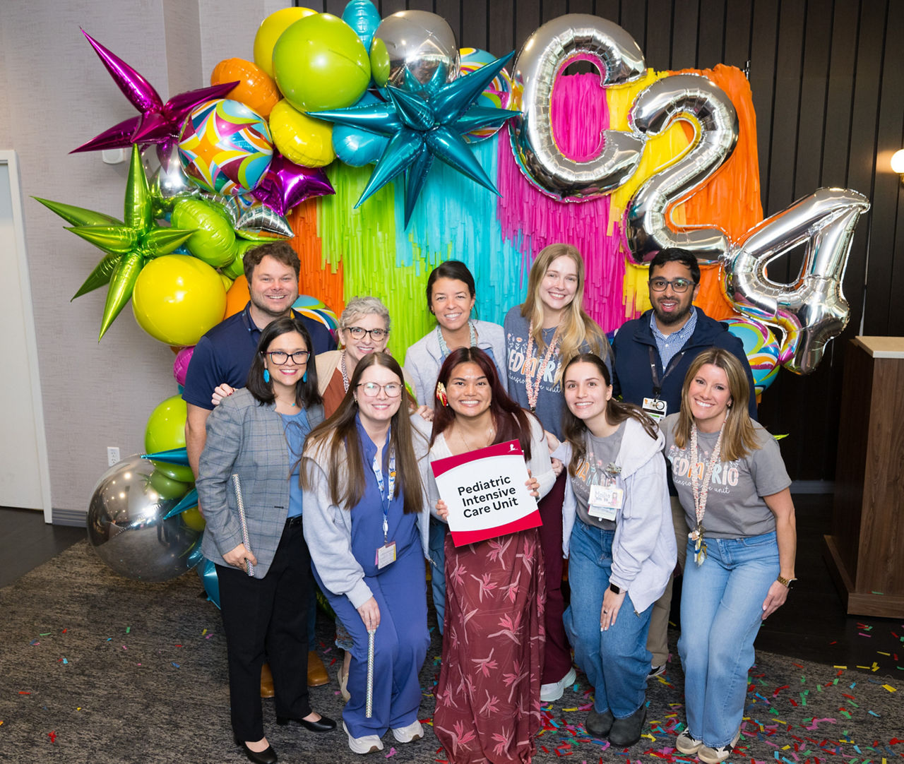 Group of people on nurse residency match day 2026
