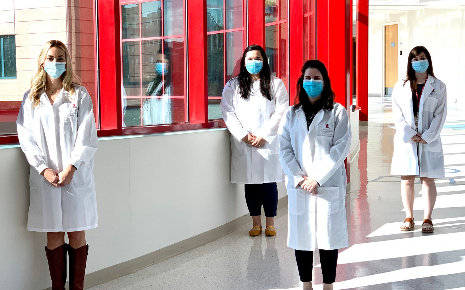 Group of four pharmacy residents