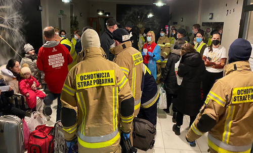 Bombeiros poloneses