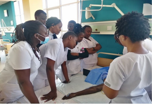 nurses in Kenya