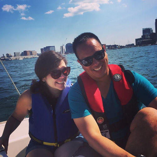 Shengdar Tsai, PhD, and Lauren Schlukbier